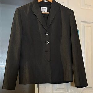 Le Suit Black Skirt Set